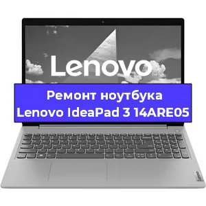 Чистка от пыли и замена термопасты на ноутбуке Lenovo IdeaPad 3 14ARE05 в Санкт-Петербурге